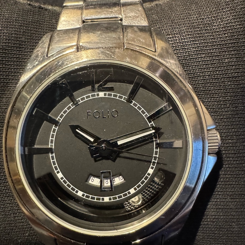 Men’s Folio FO102/110904 Stainless Steel Watch